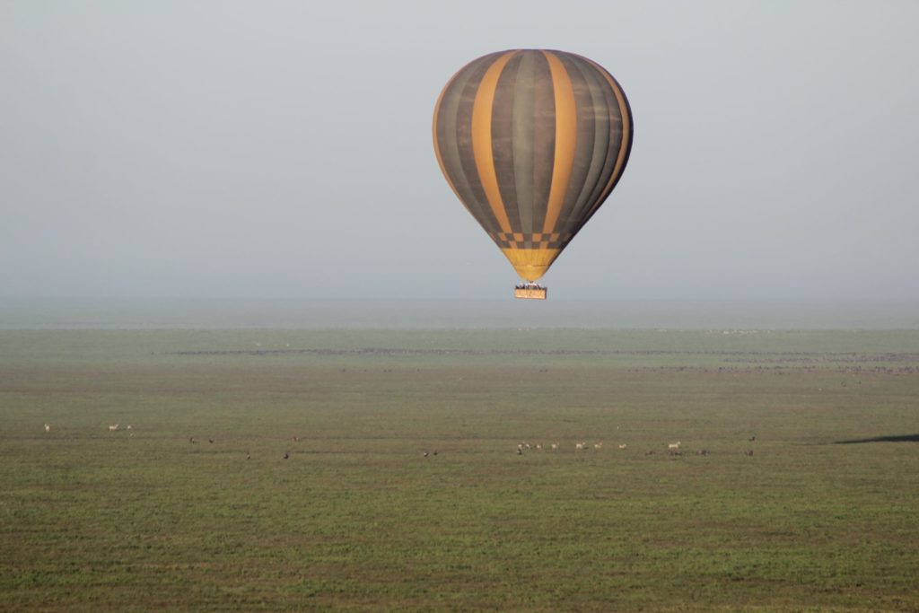 Miracle experience Balloon Safari in the Serengeti high in the sky