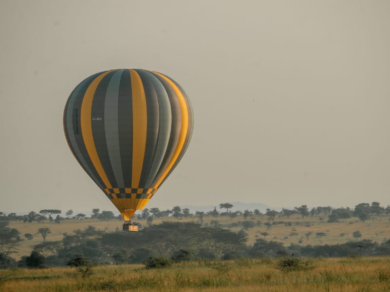 Miracle Experience Hot Air Balloon Rides in Serengeti National is the Best Places in the World for Hot Air Balloon Rides