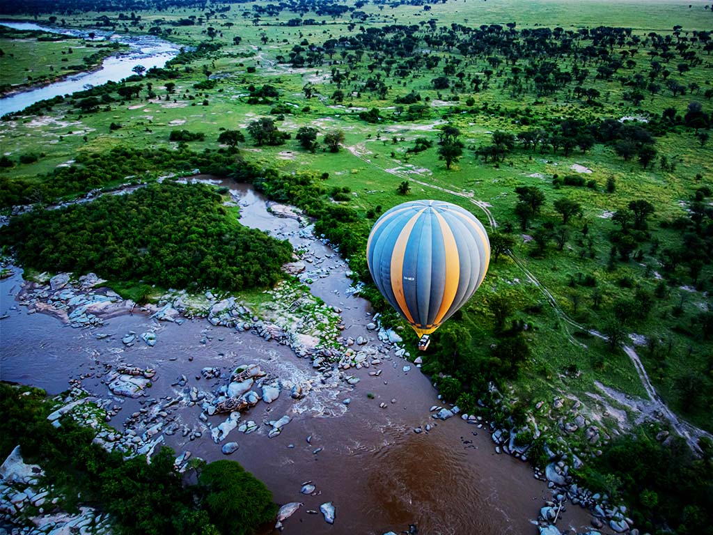 Balloon Safaris with Miracle Experience on your safari to Tanzania