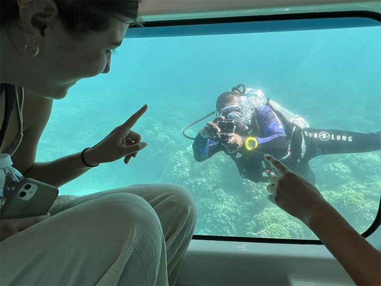 The Zanzibar Submarine Coral Reef Experience.